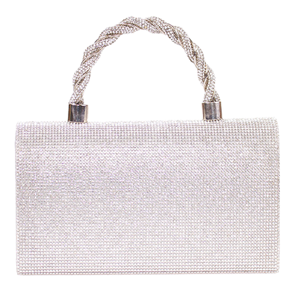 Dr. Bear Clutch Bag - GA05A - Silver