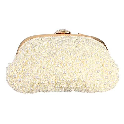 Dr. Bear Ladies Clutch Bag - GB11 - Cream