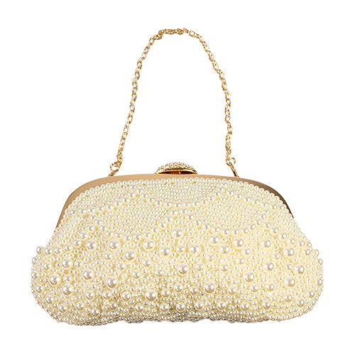 Dr. Bear Ladies Clutch Bag - GB11 - Cream