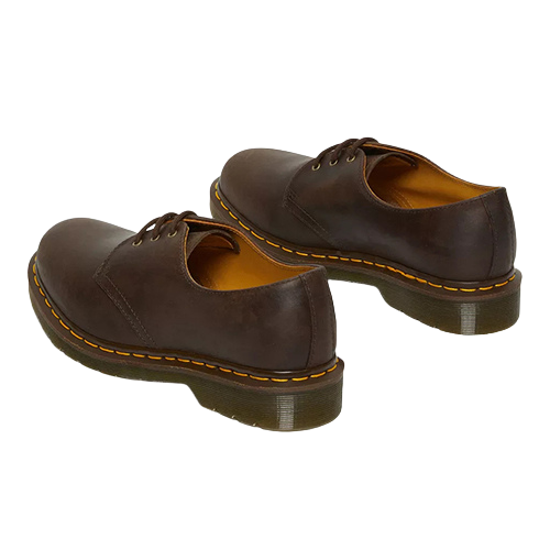 Dr.Martens 3 Eyelet Shoes - 1461 - Dark Brown