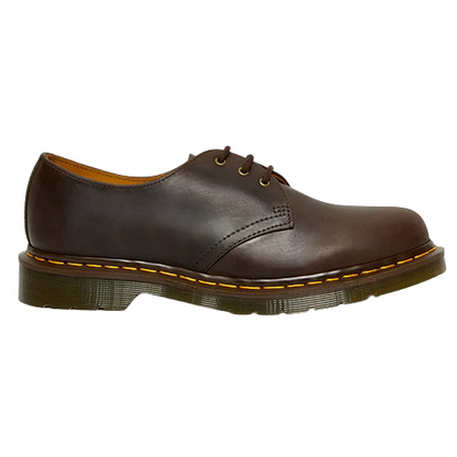 Dr.Martens 3 Eyelet Shoes - 1461 - Dark Brown