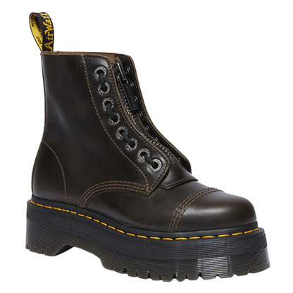 Dr. Martens Platform Boots - Sinclair - Dark Taupe/Brown