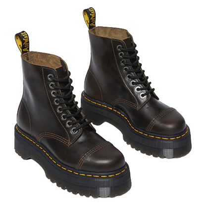 Dr. Martens Platform Boots - Sinclair - Dark Taupe/Brown