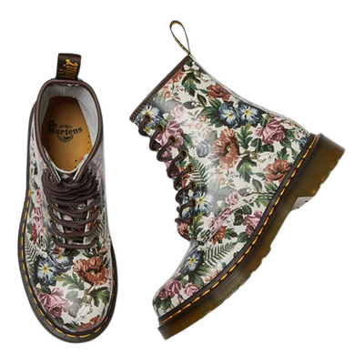 Dr.Martens 8 Eye Boots -1460 W - Floral