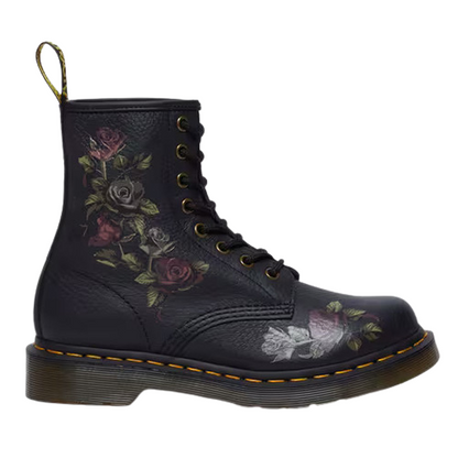 Dr. Martens Ladies Boots 1460 Decayed Roses Greenes Shoes