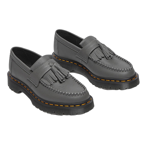 Dr. Martens Ladies Loafers - Adrian Virginia- Gunmetal Grey