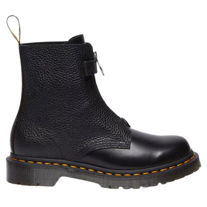 Dr. Martens Ladies Zip Front Boots - 1460 Pascal - Black