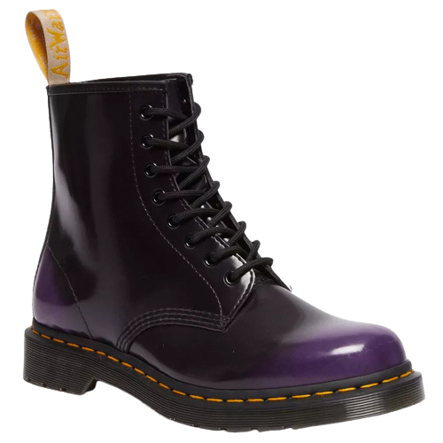 Dr. Martens Vegan Boots - 1460 - Black/Purple