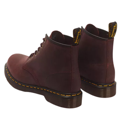 Dr Martens Ankle Boot 6 Eyelets - 101 - Cherry Red