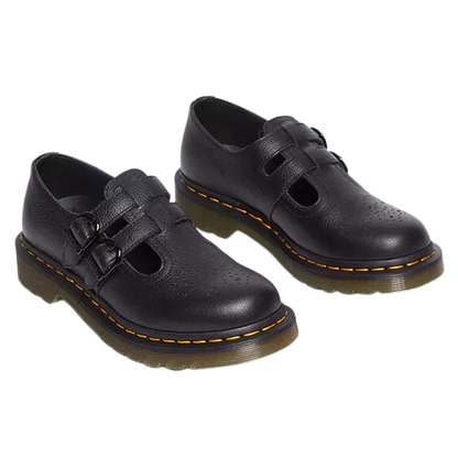 Dr Martens Ladies Mary Jane Shoes - 8065 - Black