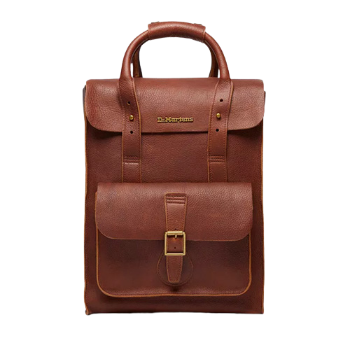 Dr Martens Leather Backpacks - Ambassador - Cashew