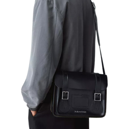 Dr Martens Smooth Leather Satchels - Kiev -  Black