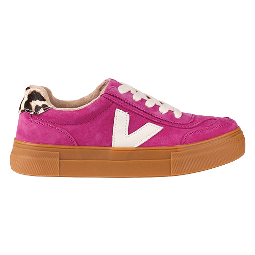 Drilleys Ladies Trainers - Eighty - Fuchsia