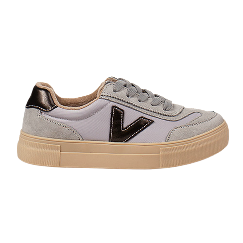 Drilleys Ladies Trainers - Eighty - Grey
