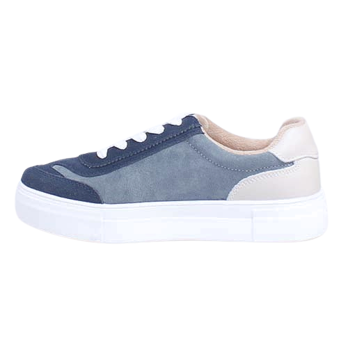 Drilleys Ladies Trainers - Eighty - Navy Multi