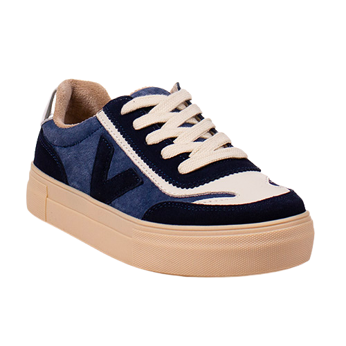 Drilleys Ladies Trainers - Eighty - Royal Navy
