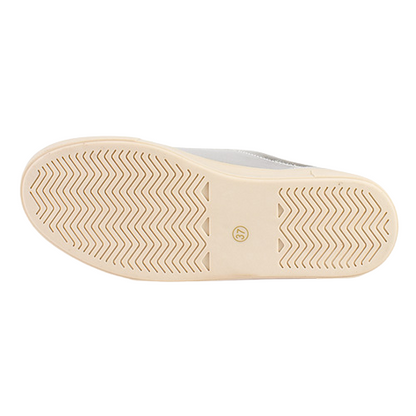 Drilleys Ladies Trainers - Eighty - Silver/Grey