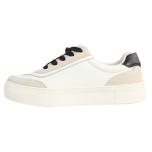 Drilleys Ladies Trainers - Eighty - White/Black