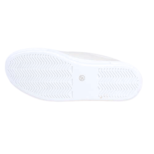 Drilleys Ladies Trainers - Eighty - White / Cheetah