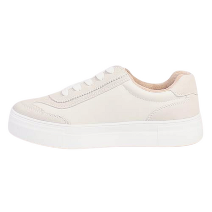 Drilleys Ladies Trainers - Eighty - White / Cheetah