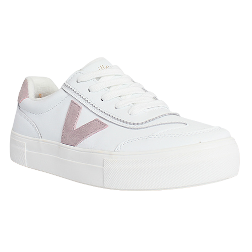 Drilleys Ladies Trainers - Eighty - Pink Daisy