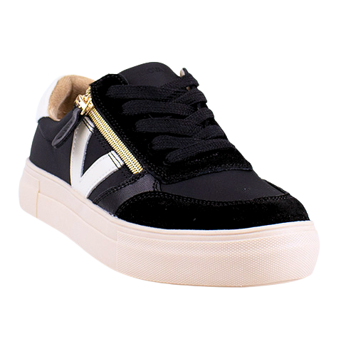 Drilleys Ladies Trainers - Eighty One - Whipped Ink/Black