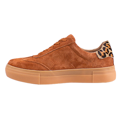 Drilleys Ladies Trainers - Ninety - Chamoise/Tan