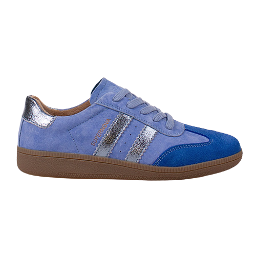 Drilleys Ladies Trainers - Sixty Four - Sherbet Blue