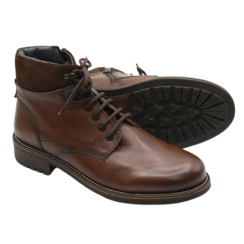 Dubarry Mens Lace-Up Boots - Sack - Brown