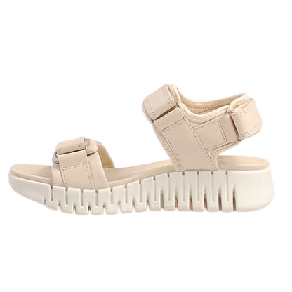 Ecco Gruuv Sol  Wedge Sandals - 213103 - Limestone