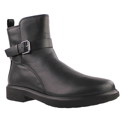 Ecco Ladies Ankle Boots - 222013 - Black