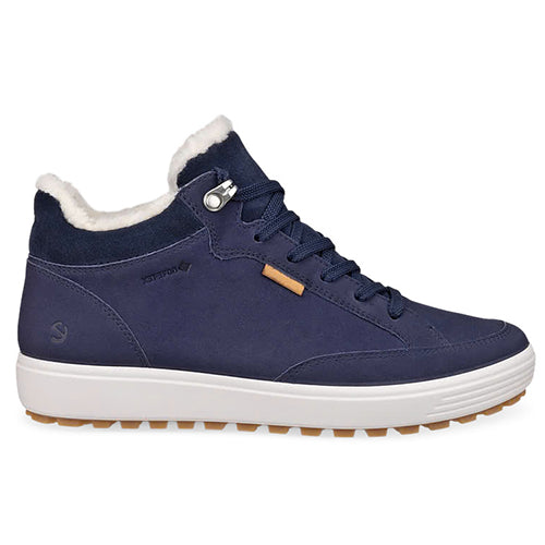 Ecco Ladies Goretex Mid Boots - 450493 - Navy