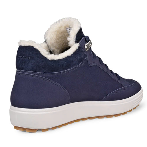 Ecco Ladies Goretex Mid Boots - 450493 - Navy