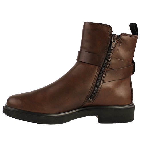 Ecco Ladies Leather Ankle Boots -  222013 - Brown