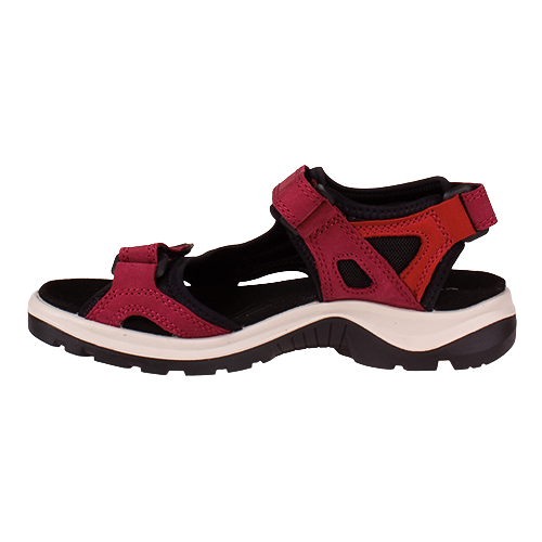 Ecco Ladies Off Road Sandals - 69563 - Red