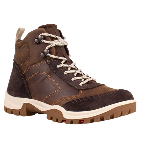 Ecco Ladies Waterproof Hiking Boots - 811413 - Brown