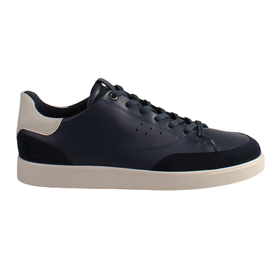 Ecco navy shop trainers