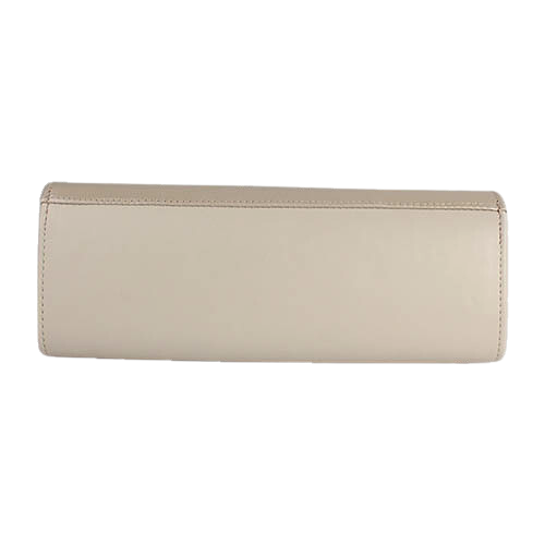 Emis Ladies Leather Clutch Bag -  T20 7705 - Cream