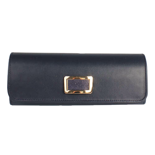 Emis Ladies Leather Clutch Bag - T20 8187 - Navy