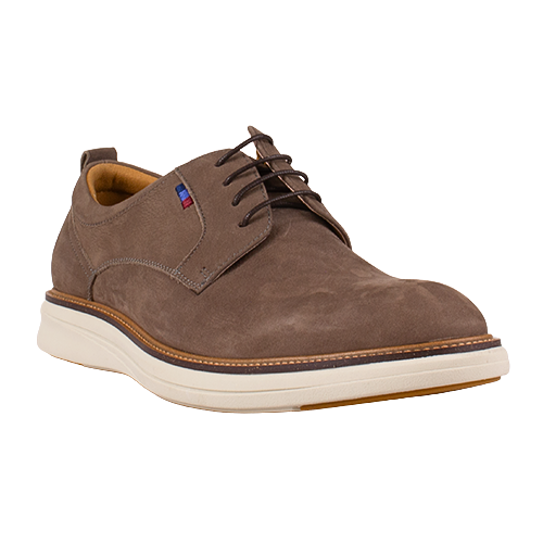 Escape Casual Shoe - Glory Cavolo - Taupe Nubuck