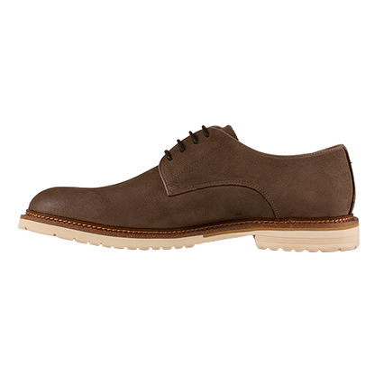 Escape Mans Casual Shoe - Behike - Taupe Nubuck