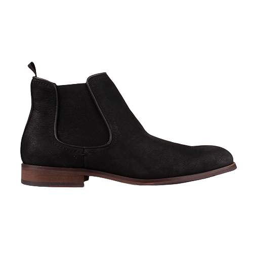 Escape Mans Chelsea Boot - Darnhemp - Black