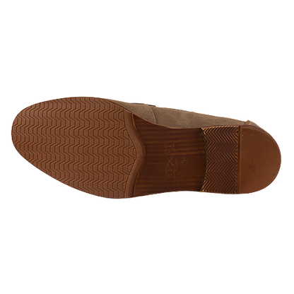 Escape Mans Suede Loafer - Yazin - Mocha Suede