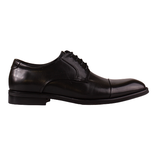 Escape Mans Toe Cap Dressy Shoe - Tabasko - Black