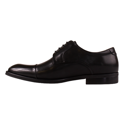 Escape Mans Toe Cap Dressy Shoe - Tabasko - Black