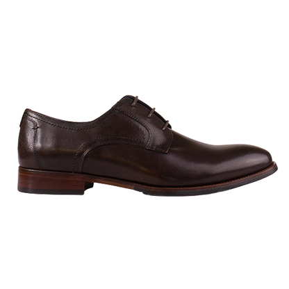 Escape Plain Dressy Mans Shoe - Solid Bond - Mahogony