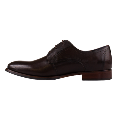 Escape Plain Dressy Mans Shoe - Solid Bond - Mahogony