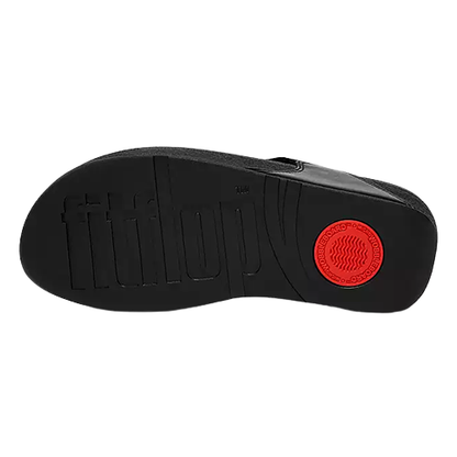 Fitflop Shimmer Glitz Toe Post - Lulu - Black