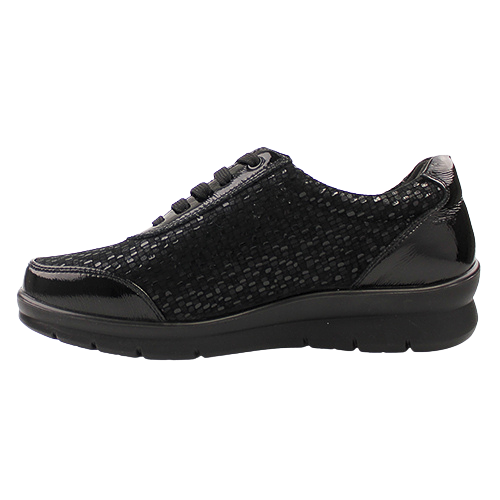 G-Comfort Ladies Extra Wide Fit Shoes - P-8262 - Black