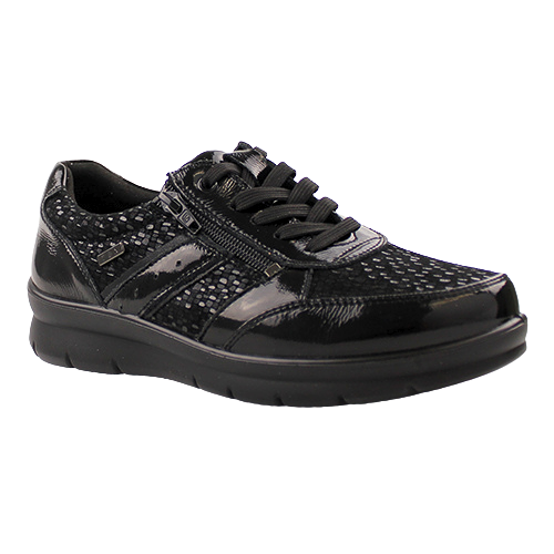 G-Comfort Ladies Extra Wide Fit Shoes P-8262 Black